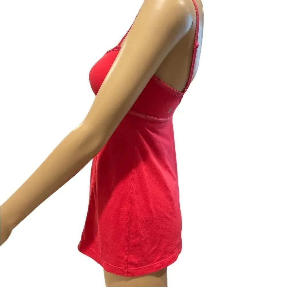 Lululemon Red /rasberry Tank Top size 6